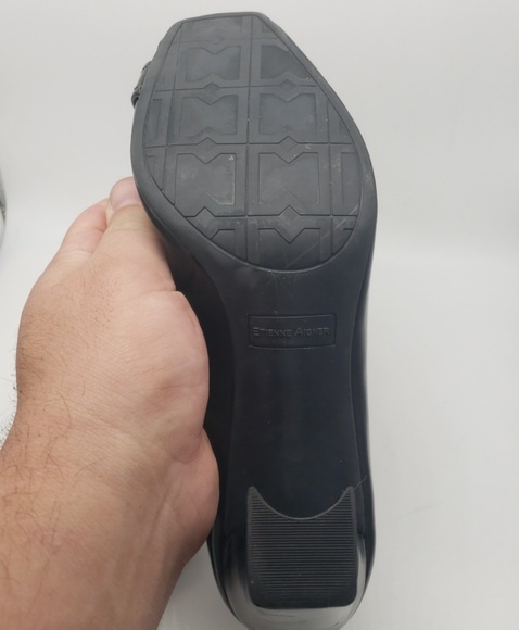 Etienne Aigner Patent Peep Toe Heels - Picture 6 of 6